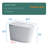Luxury Intelligent Smart Toilet With Instant Warm Water Sprayer And Dryer, Auto Flush /Foot Sensor Operation, Adjusted Temp Heated Bidet Seat, LED Display