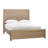 Jai Rubberwood Panel Bed, Natural, Queen