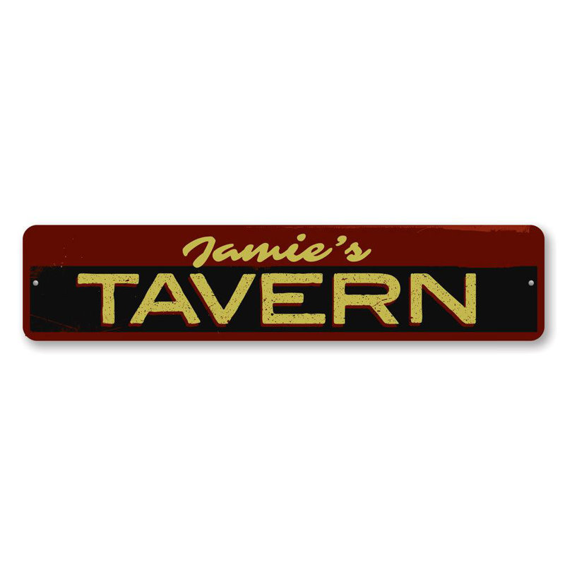 Plaque en aluminium personnalisée, H 4 po x l 18 po x P 0,04 po