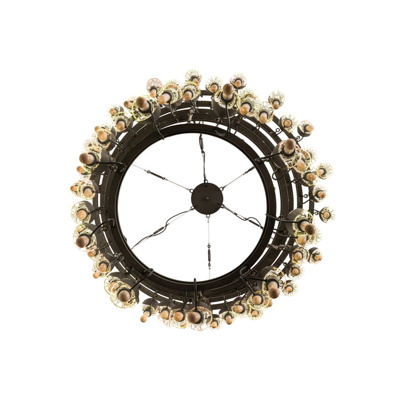 Rustic Lodge 63 - Light Chandelier
