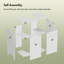 Caicos Tongue & Groove Under Sink Cabinet