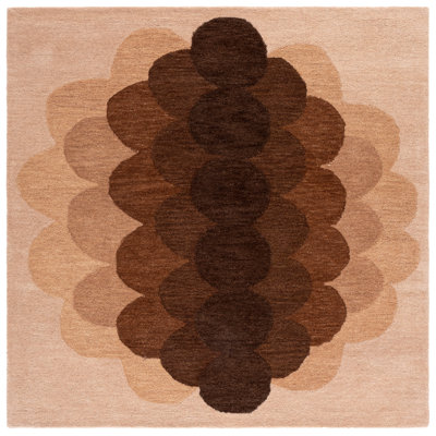 Metro Hand Tufted Wool;Cotton Geometric Indoor Rug