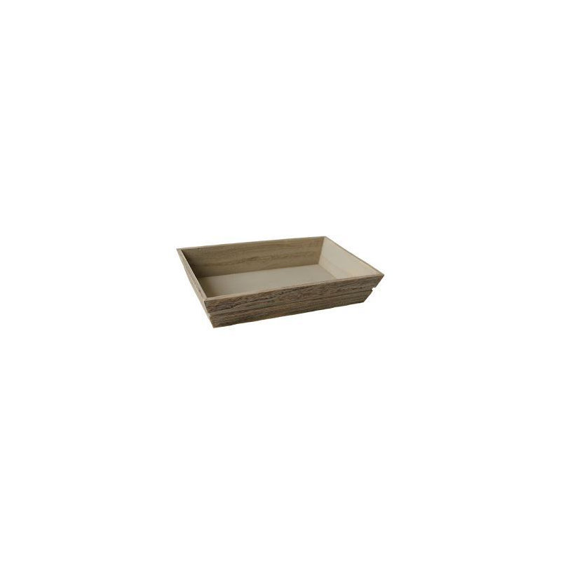 Gayle Wood Tray, 6cm H x 28cm W x 15.5cm D
