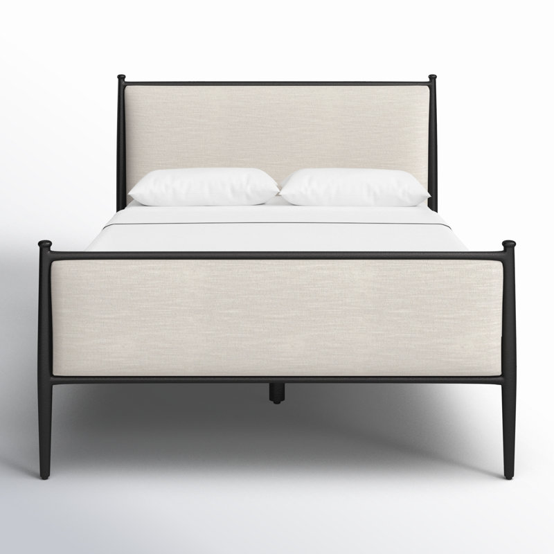 Bucknam Upholstered Metal Bed | Stylish & Durable