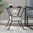 Darvette Glass Top End Table