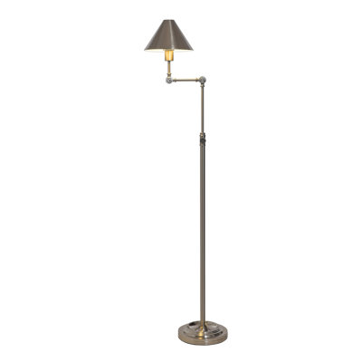 Arden Pivot Floor Lamp - Polished Nickel