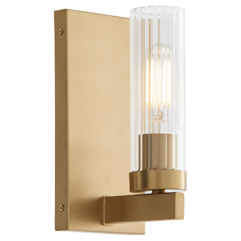 Lunah 1LT WALL MOUNT, Antique Brass