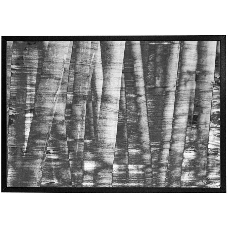 Single Picture Frame Print, Black, 41cm H x 61cm W x 4cm D