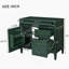 Meuble-lavabo de 36 po sans lavabo supérieur, armoire de rangement moderne avec 2 tiroirs et un tiroir rabattable (n'inclut pas le lavabo)-120226027