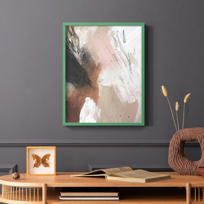 Unbleached Neutrals I Framed Print - Solid Wood