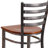 Loughran Ladder Back Metal Restaurant Barstools-94596162-94596163-21223156