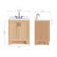 Meuble-lavabo simple en bois massif gris Freitas avec plateau en quartz blanc Carrara de 1,5 po, évier central rectangulaire-694790719-763243947-694790712