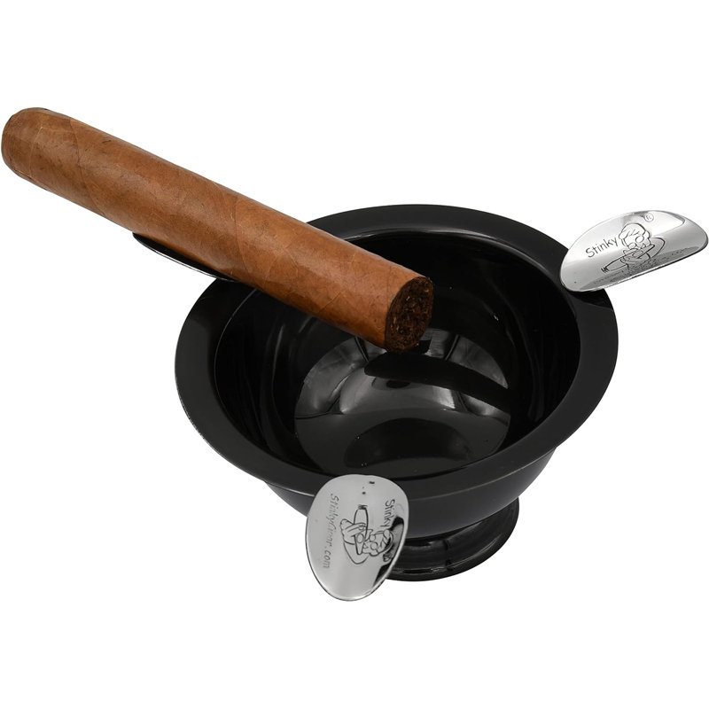 Cendrier Stinky, Nickel noir