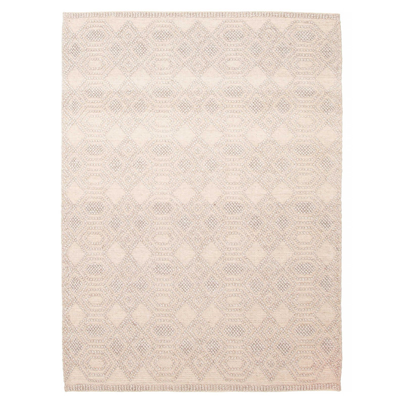 Tapis unique brun clair de 5 pi 2 po x 7 pi 3 po Sienna