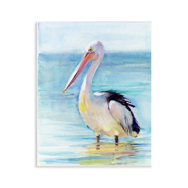  «Pelican Wading in Sea», art mural par John Keeling