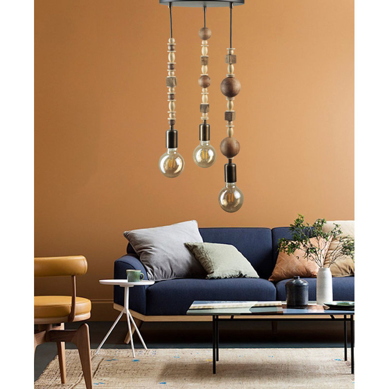 Luminaire suspendu à 3 lumières Tyree