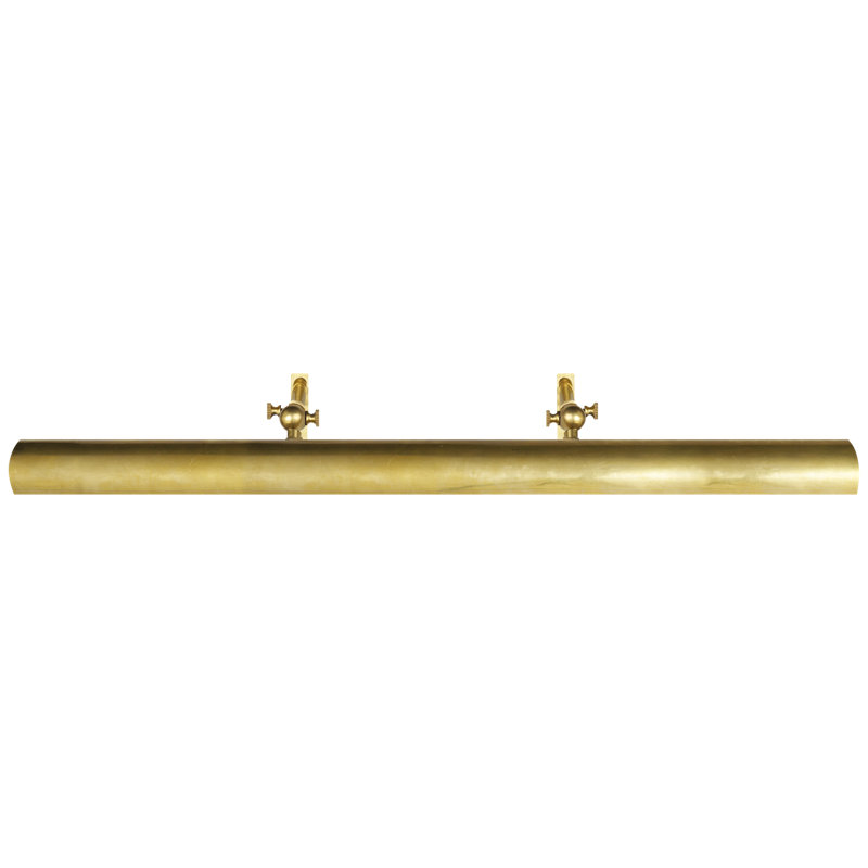 Chapman & Myers Frame Makers 30" Picture Light, Hand-Rubbed Antique Brass