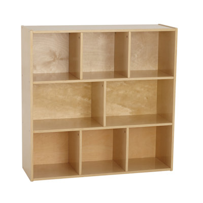 ECR4Kids Streamline 8-Compartment Storage Cabinet, 36in, Classroom Furniture
