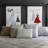 Sparkles Home Vogue Gown 3D Rhinestone Canvas Wall Art | Black Metal Floater Frame-1263911063