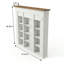 Vitrine murale avec 12 tablettes