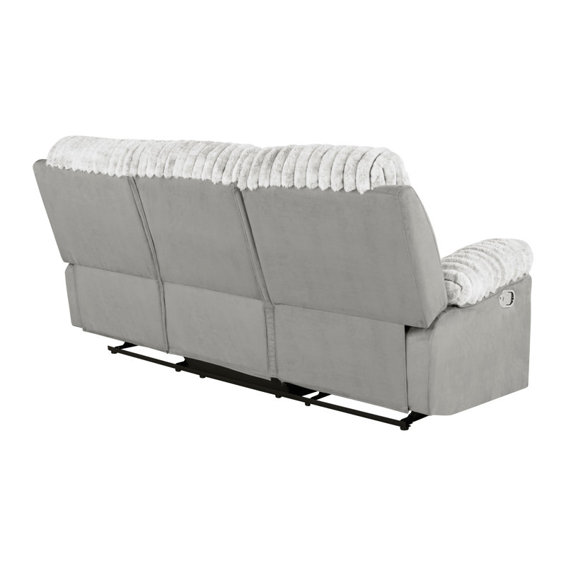 Evoza Recliner Sofa - Gray