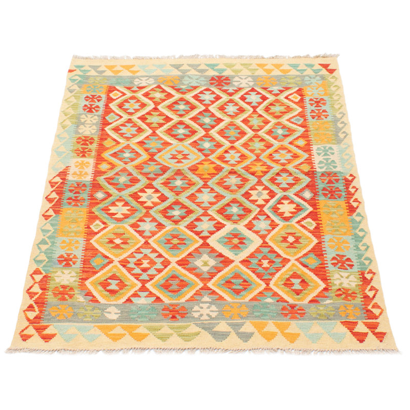 Wool Geometric Indoor Rug