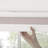 Sun Zero Hailey Pink Ribbon Border 100% Blackout Cordless Single Roman Shade-90869841