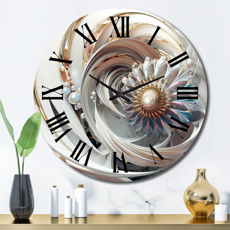 Horloge murale Cosmic Fractal, Grand