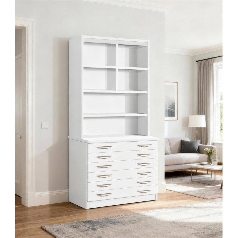 Brendalynn 4 -Drawer Storage Cabinet, White