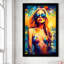 "Summer Girl In Bikini" par V2 Design Co., reproduction sur acrylique-88120926