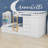 Bunk Bed With 2 Large Drawers 5 Small Drawers And Built-In Small Wardrobe-188925170