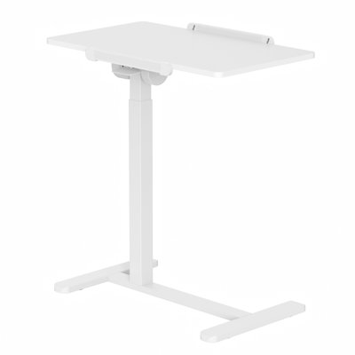 Support pour ordinateur portable mobile à hauteur réglable pour travailler à la maison avec roulettes verrouillables