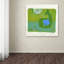 Art sur toile Berkley «Green Whale Monoprint»-21174701