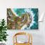 CAN1915CAN Tangalle In Sri Lanka Painting - Wrapped Canvas Print-64023381