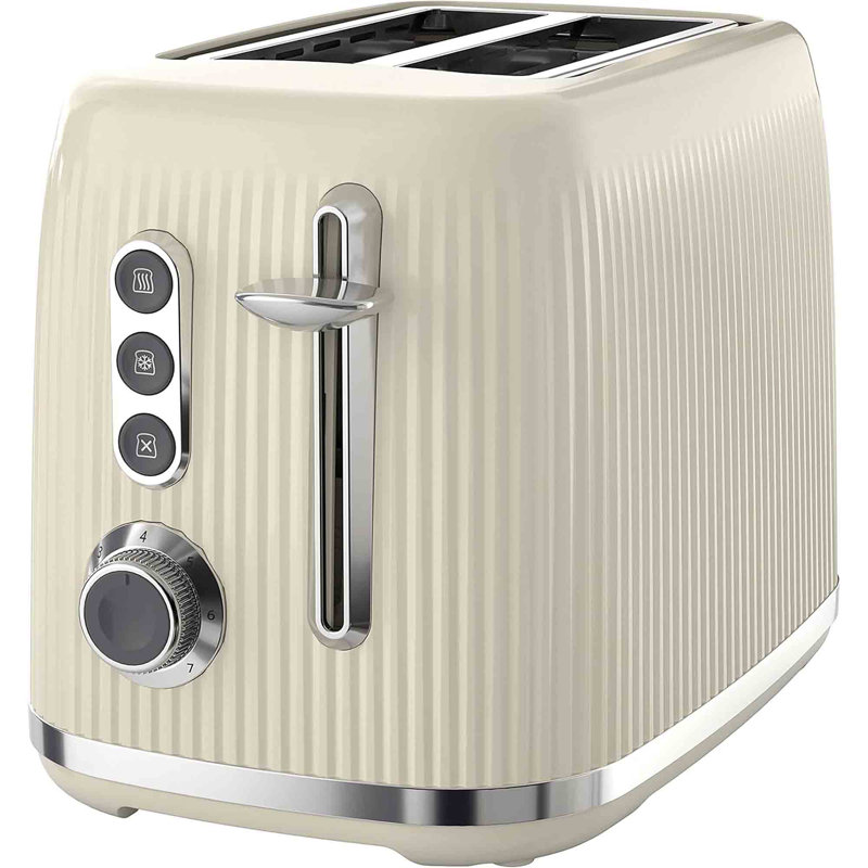 2 Slice Toaster, Cream