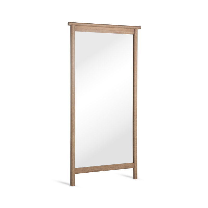 Juno Oak Wood Floor Mirror