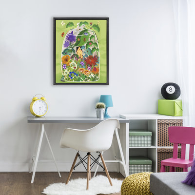 Terrarium Bug Garden Floating Frame, design by Kay Widdowson