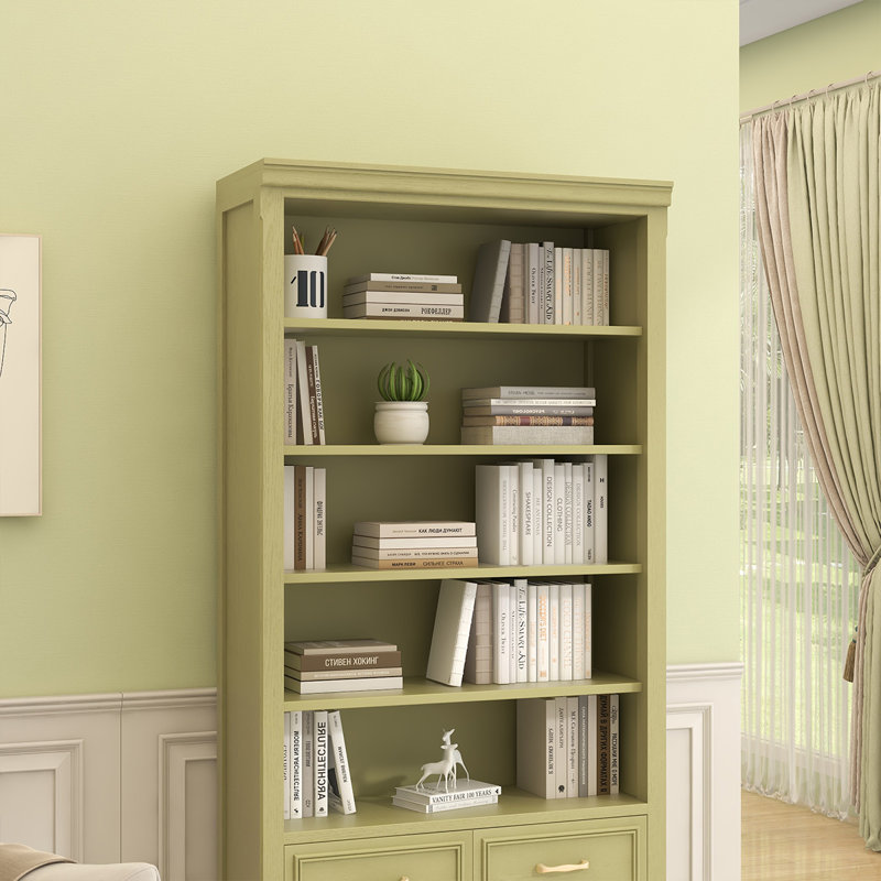 Modern and Simple Design Green Display Cabinet