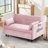 Modern Loveseat with Pull Out Bed And Two Pillows Pull Out Couch Pull Out Sofa Sleeper Sofa Bed-97686557