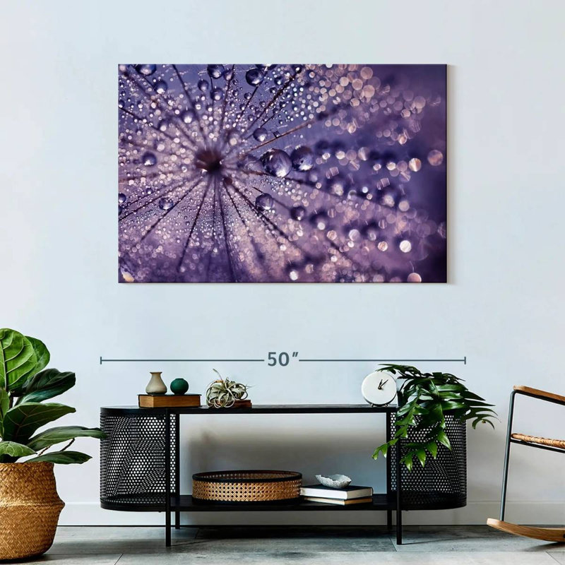 Harnek Purple Reflections, 30" H x 45" W