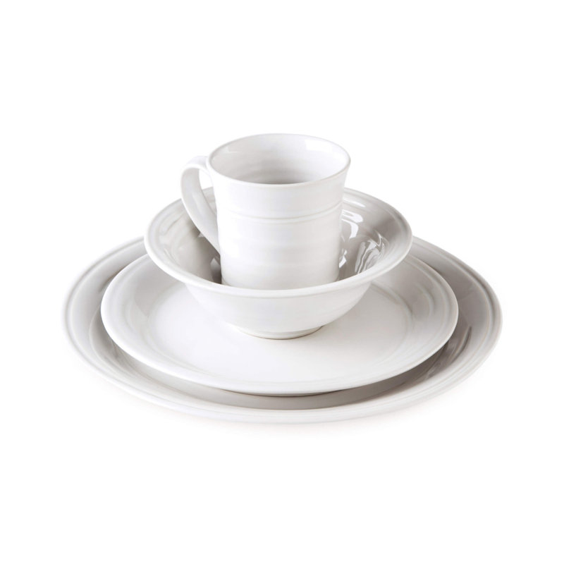 Belmont Handmade Stoneware Coffee Mug, Dove