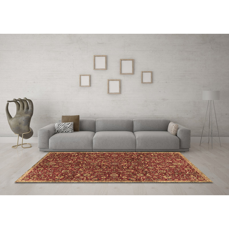 Hrant Performance Oriental Indoor Rug, Square 3'