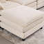 Canapé modulaire confortable en chenille avec structure en fer durable et assemblage facile-1080206668