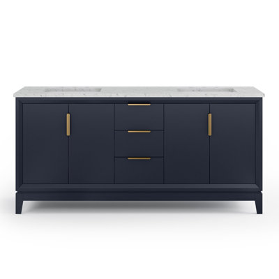 Elizabeth 72'' W Double Vanity