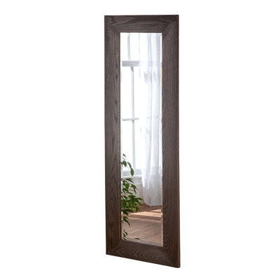 Kymon Solid Wood Flat Wall Mirror