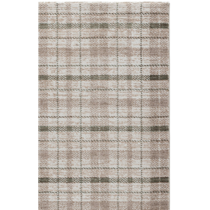 Tapis Gisette Oxford Plaids 300 Performance, Rectangle 5 pi 3 po x 7 pi 6 po
