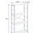 4-Tier Rectangular Bookshelf-1835280281