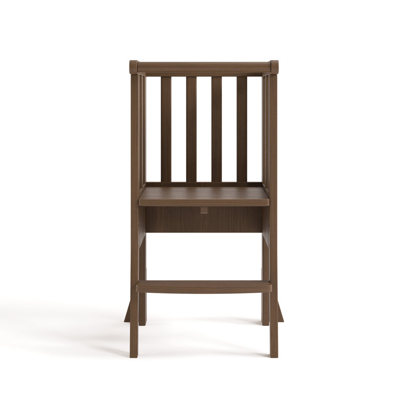 Escabeau pour tout-petit pliable Montessori, Noisette