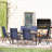 Argyri Rectangular 6 - Person 64" Long Dining Set-87462743