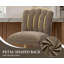 Mid-Century Petal Back Counter Height Bar Stools, Upholstered Bar Chairs with Solid Wood Frame, High Density Foam Cushion for Kitchen Island-1358059203-1358059261